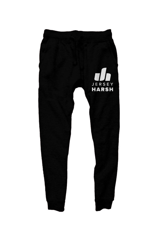 Jersey Harsh Premium Joggers w/white logo