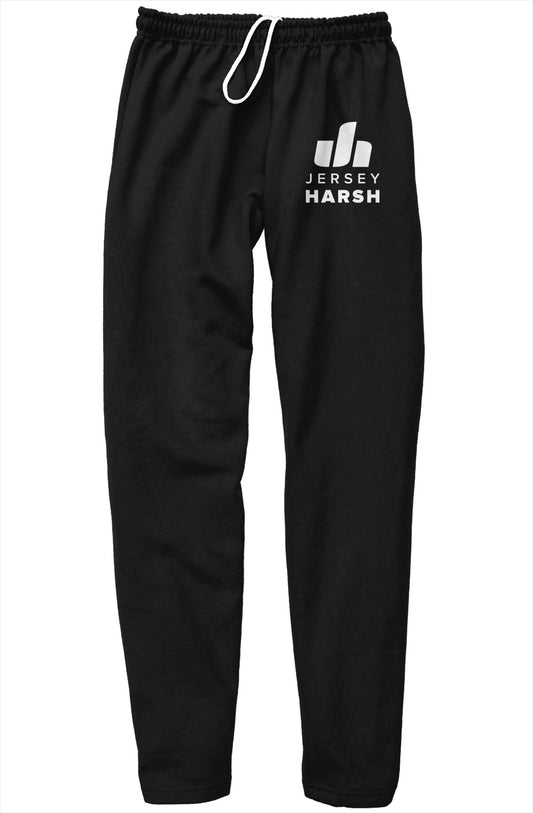 Jersey Harsh Relaxed Sweats w/white logo